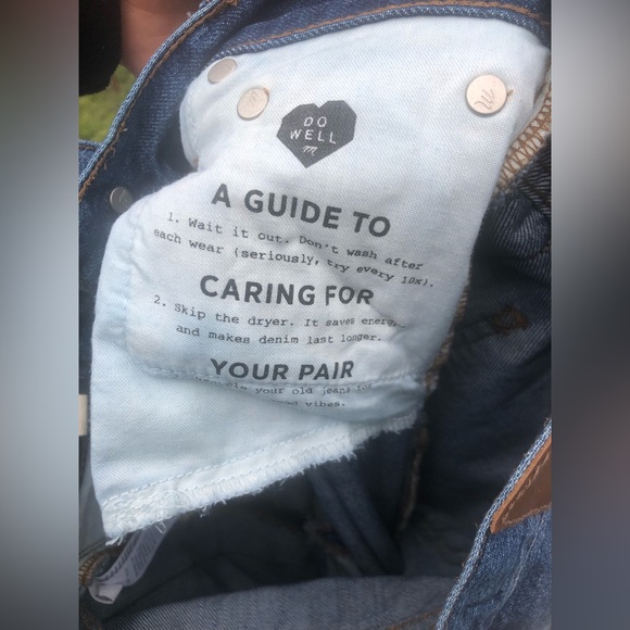 Madewell the Perfect Vintage Jean Black Velvet Tux Stripe - Picture 14 of 16